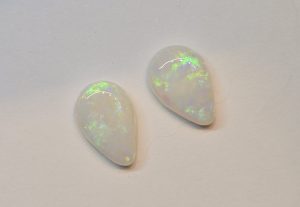 2.7ct Dark Opal - Matched Pair