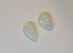 2.7ct Dark Opal - Matched Pair