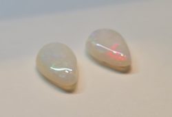 2.7ct Dark Opal - Matched Pair